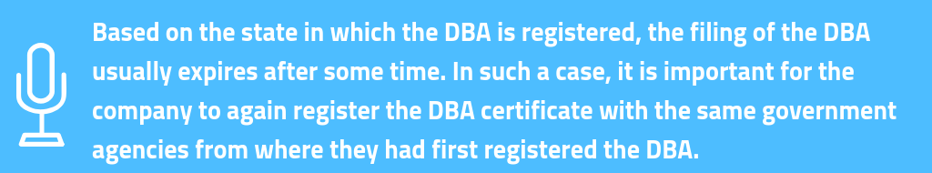 Register DBA 
