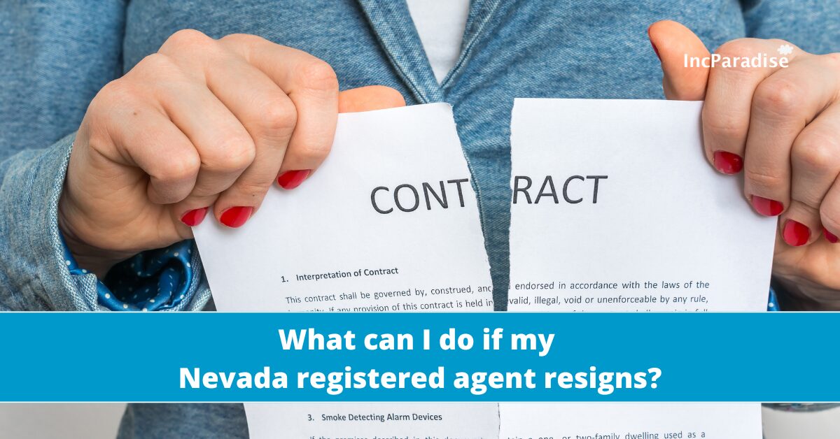 What Happens if Registered Agent Resigns?