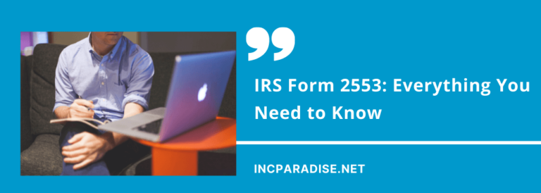 IRS Form 2553: Everything you need to know | IncParadise