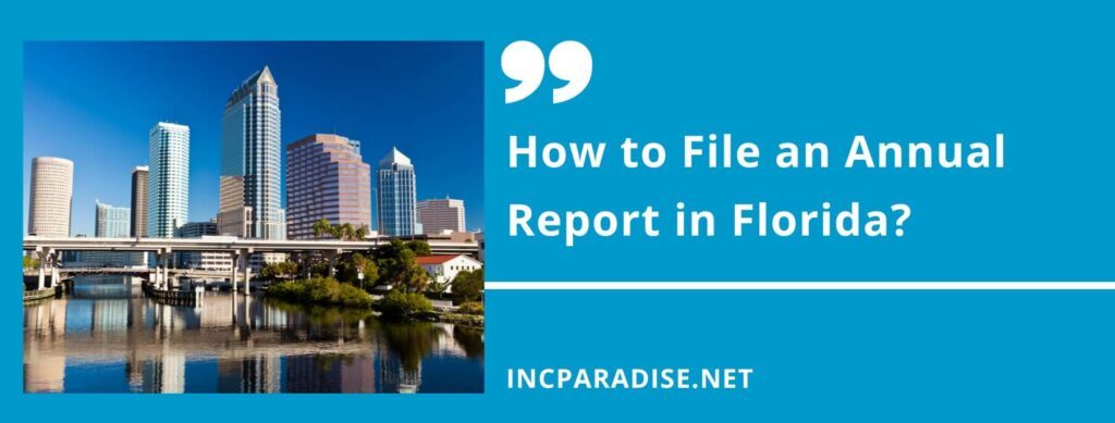 File an Annual Report in Florida