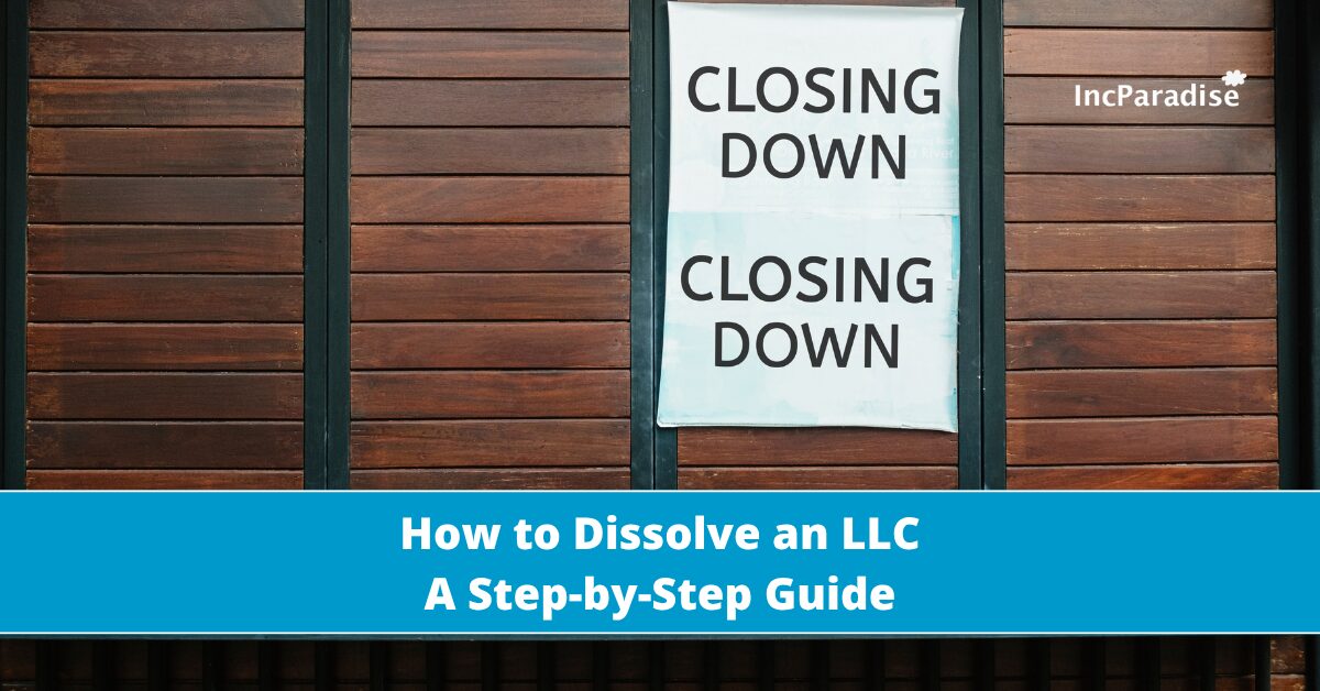 Dissolving LLC