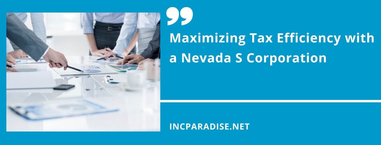 Photo inspiration: Picture Idea: Maximizing Tax Efficiency With Nevada S Corporation