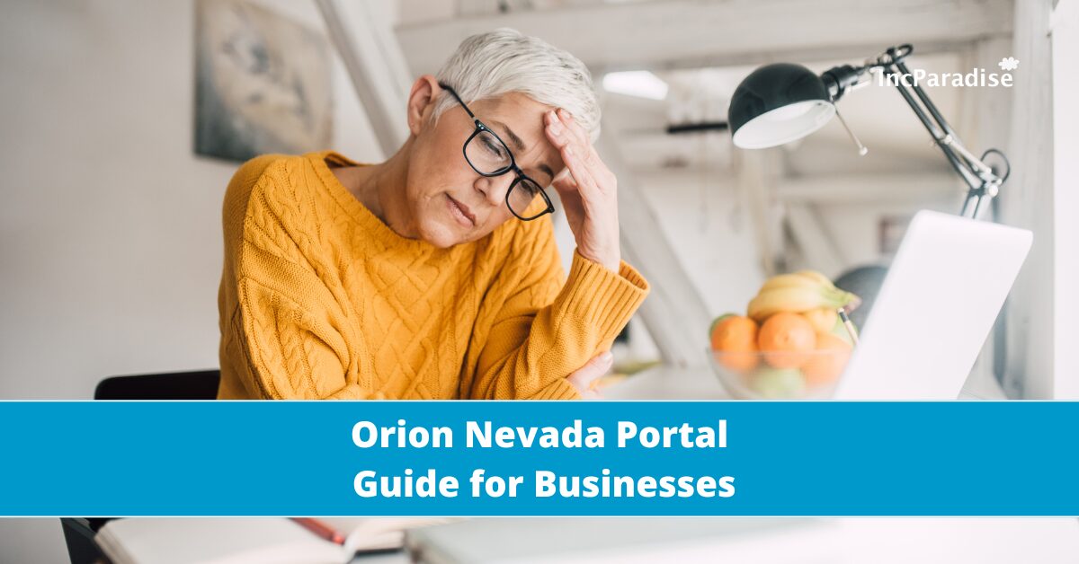 Orion Nevada Portal Guide